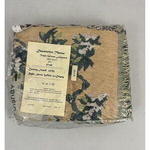 Beacon Blanket Snow White Dopey Triple Woven Jacquard Throw Tapestry 47x68 NEW